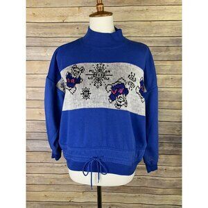 Dashers Womens M Vintage Bear Shirt Sweatshirt